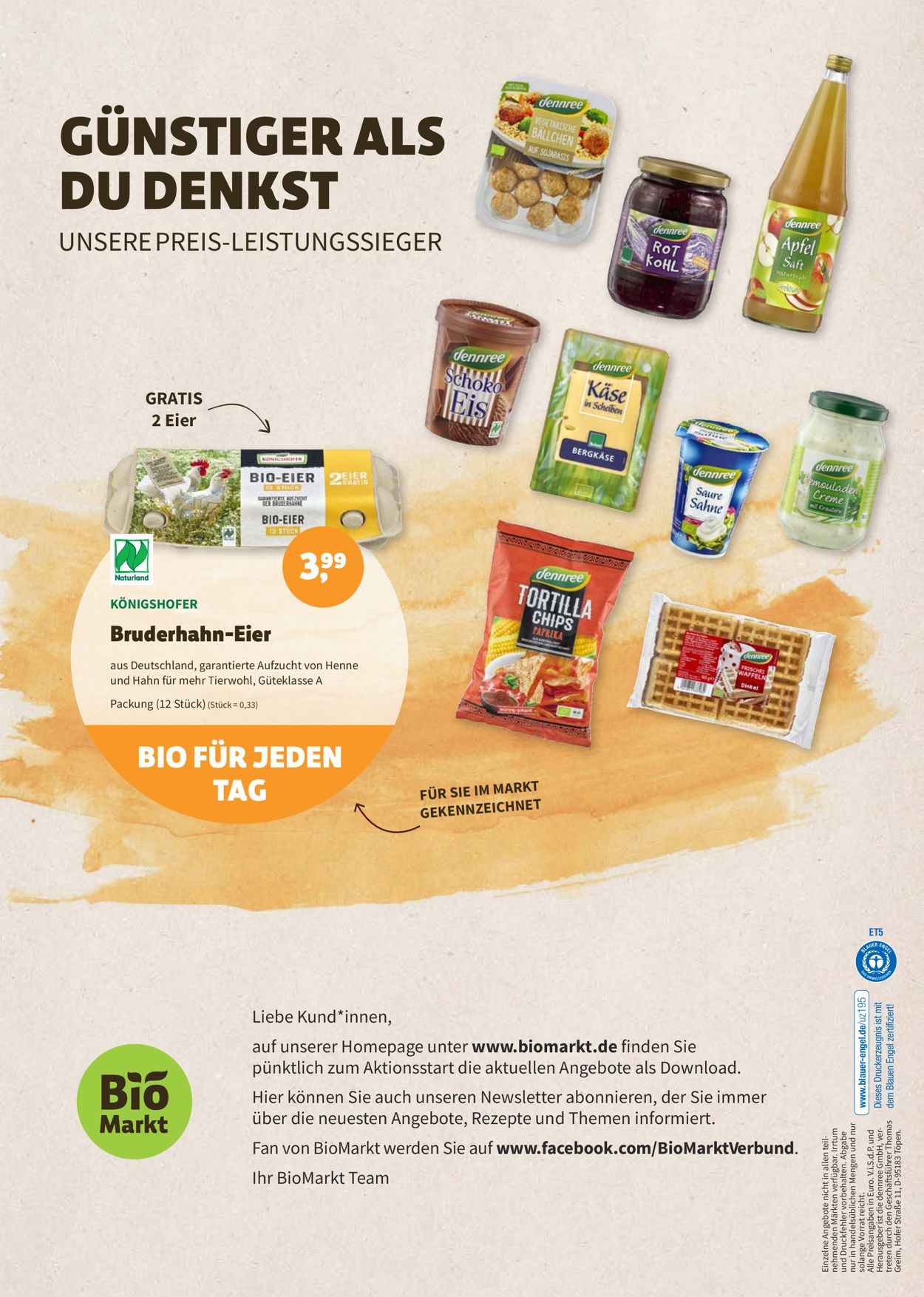 Prospekt Denn's Biomarkt vom 22.06.2022