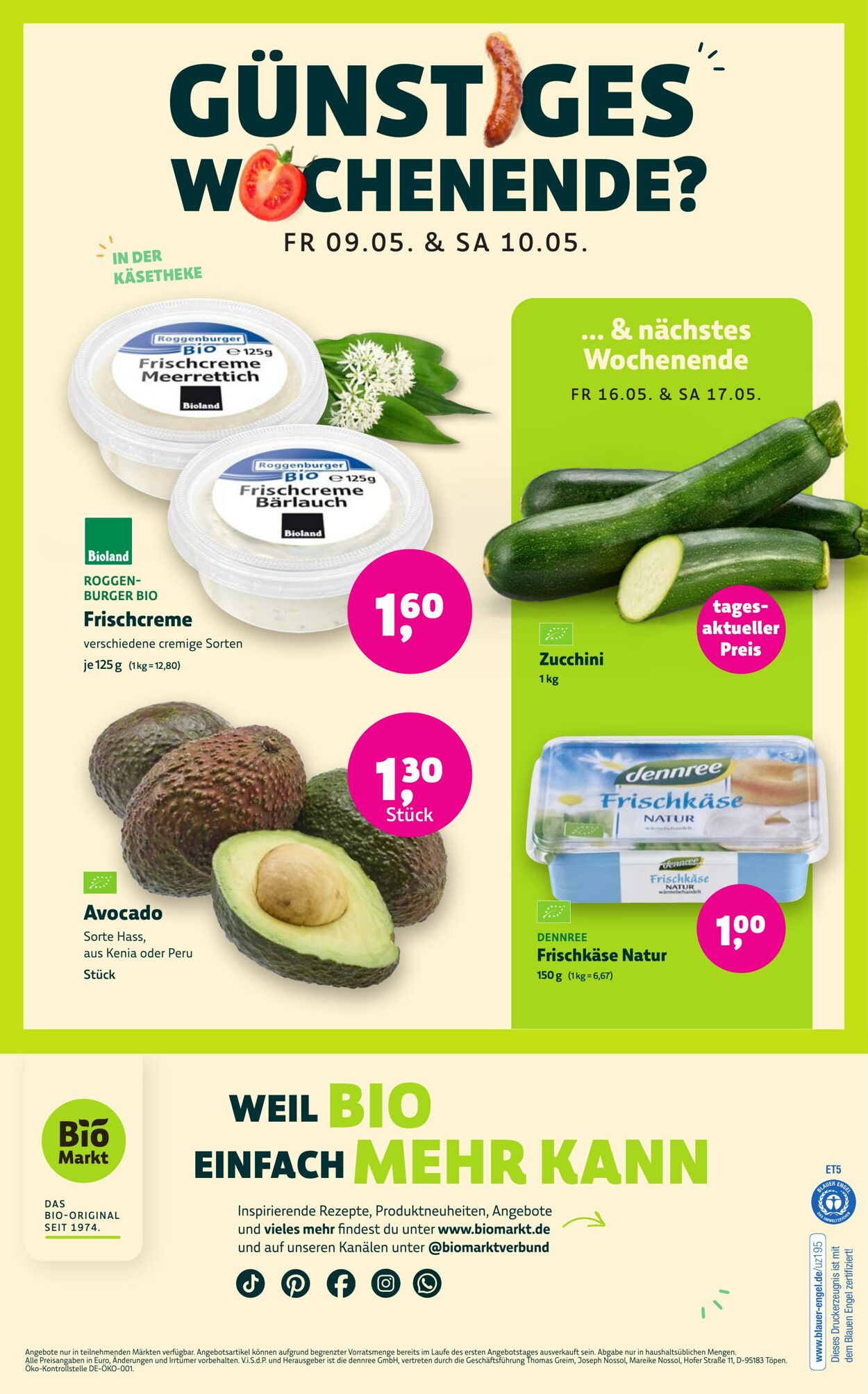 Prospekt Denn's Biomarkt vom 19.05.2025