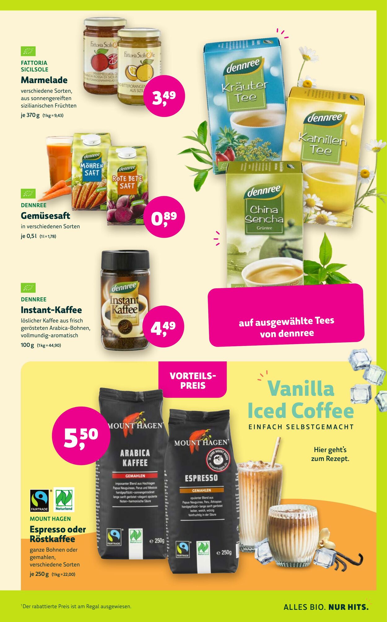 Prospekt Denn's Biomarkt vom 14.07.2025