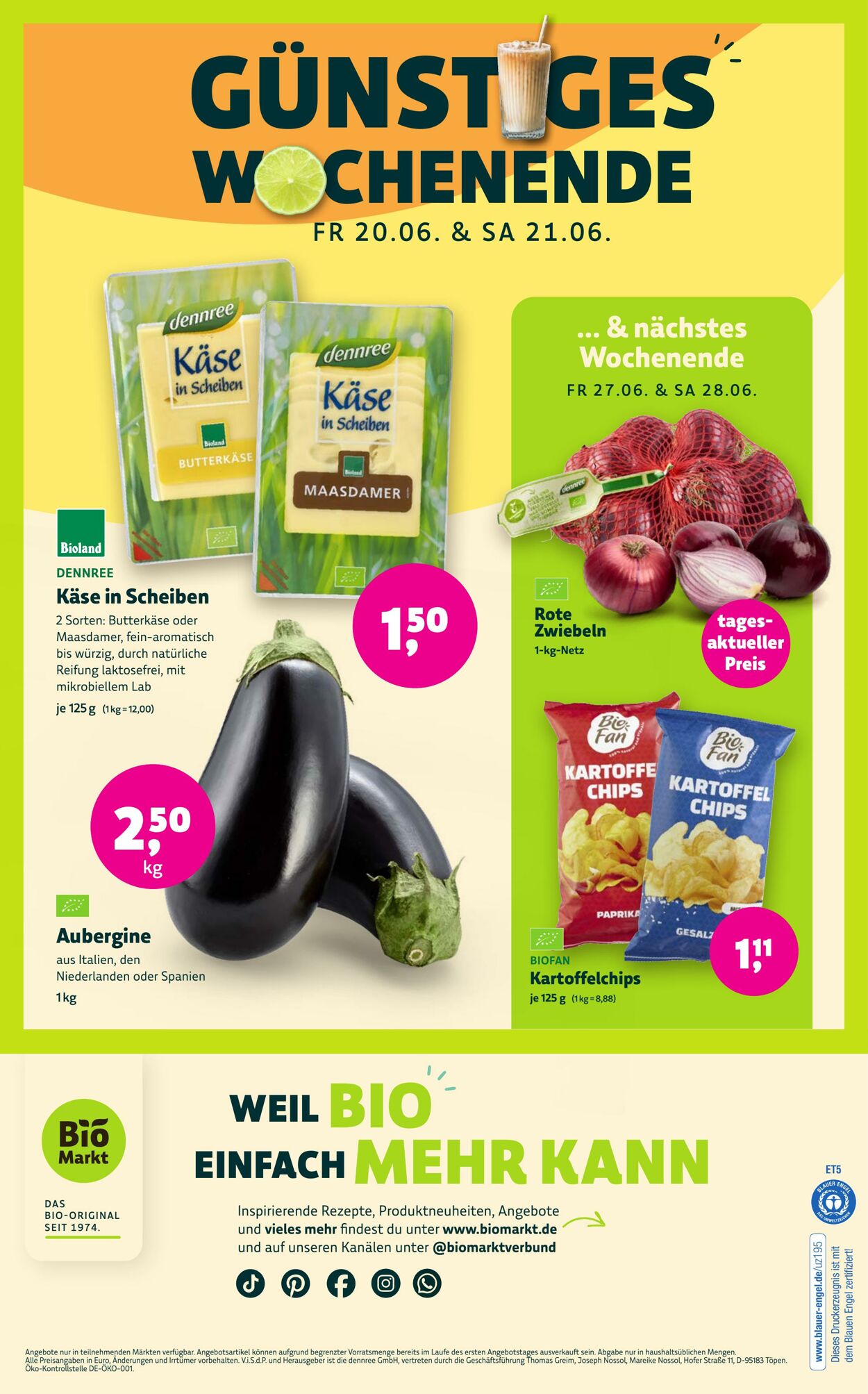Prospekt Denn's Biomarkt vom 14.07.2025