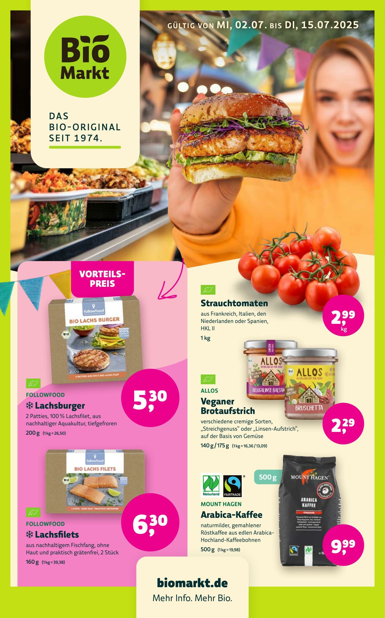 Prospekt Denn's Biomarkt vom 28.07.2025
