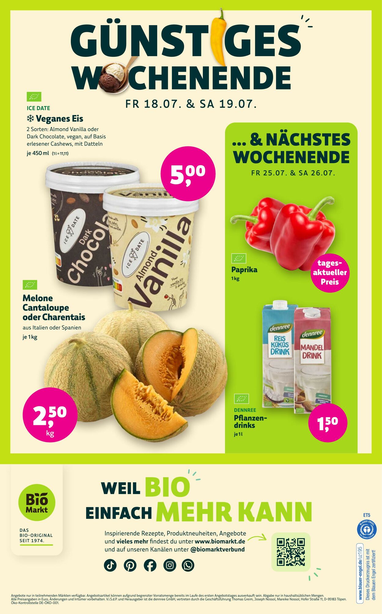 Prospekt Denn's Biomarkt vom 11.08.2025