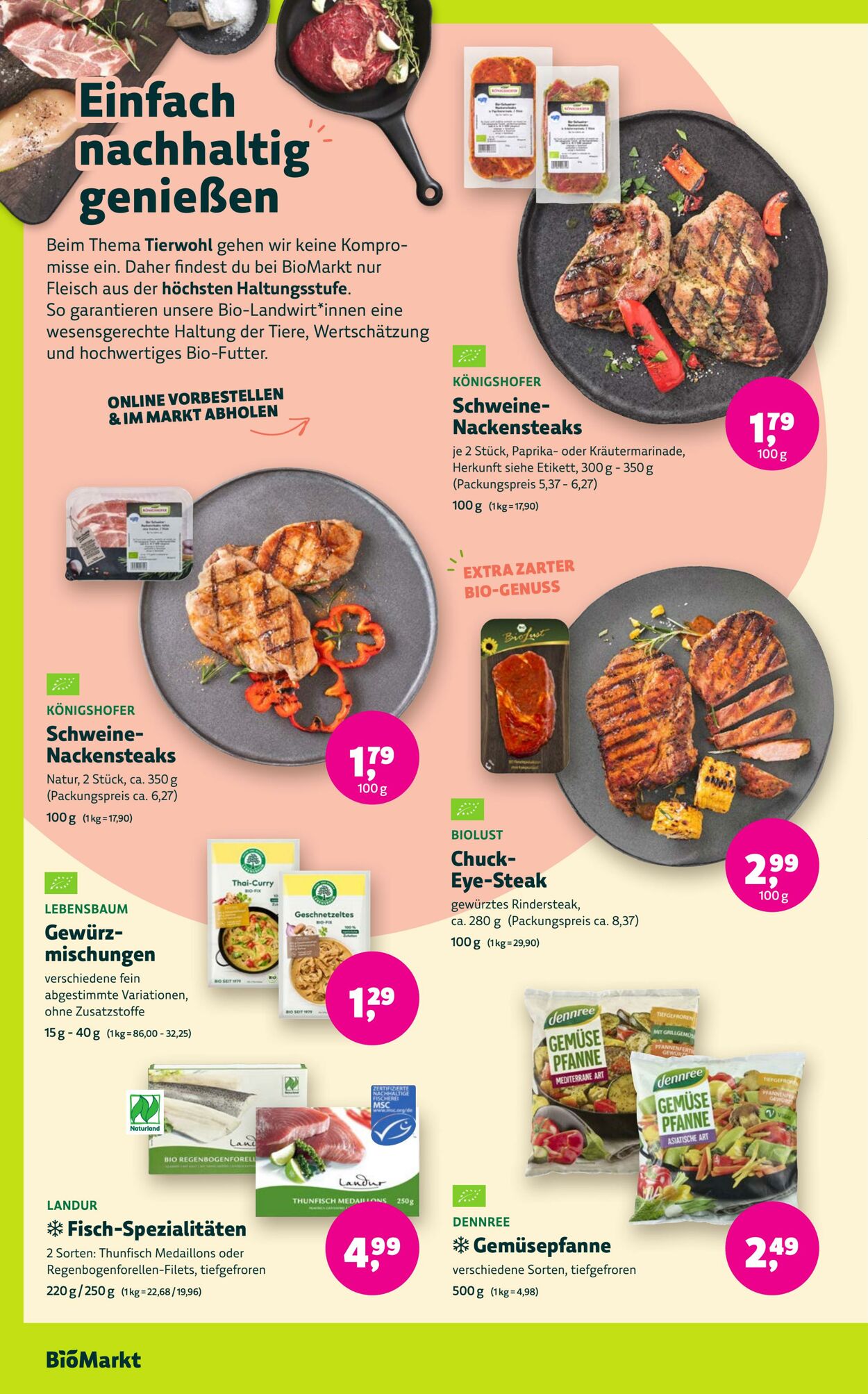 Prospekt Denn's Biomarkt vom 25.08.2025