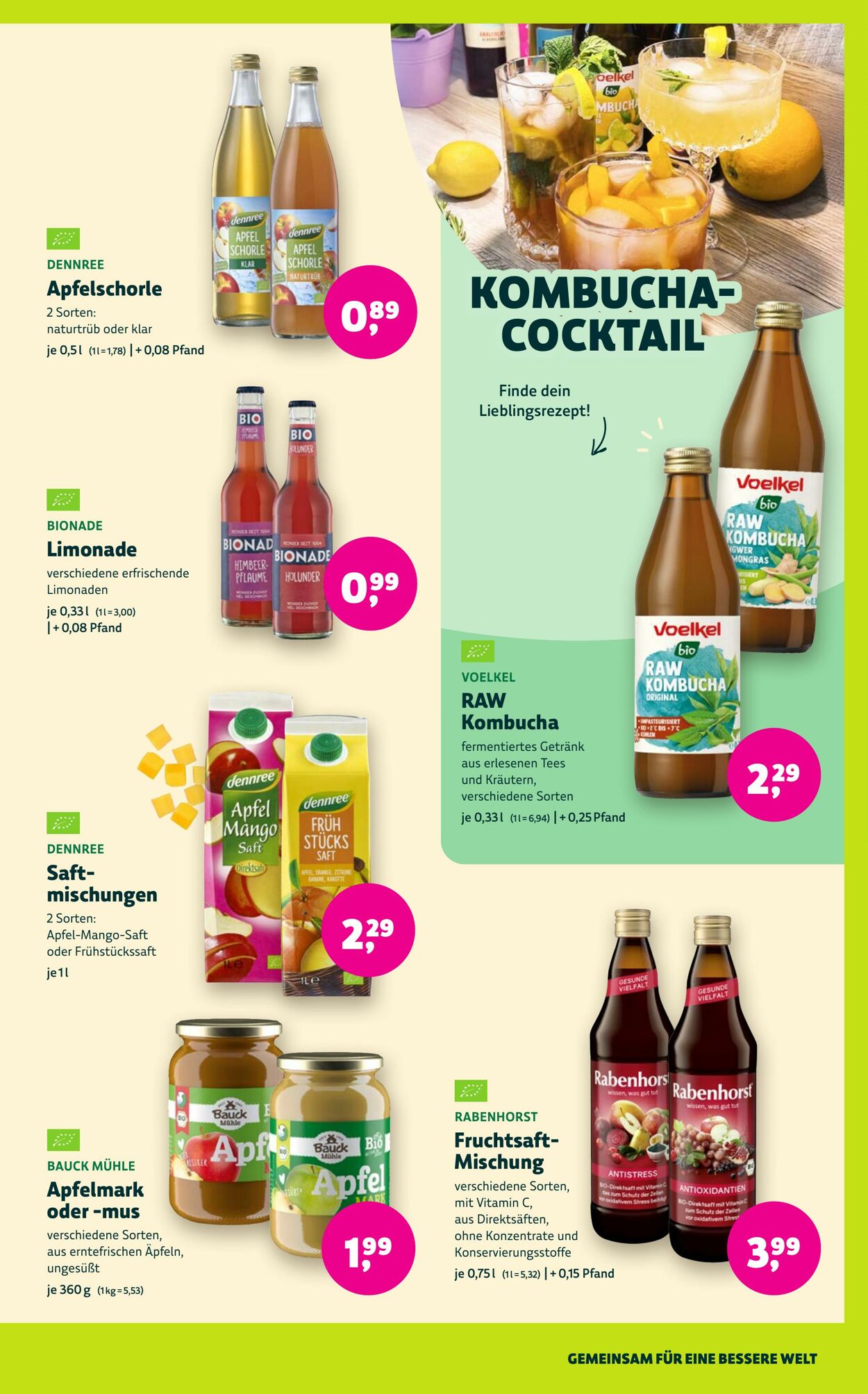 Prospekt Denn's Biomarkt vom 25.08.2025
