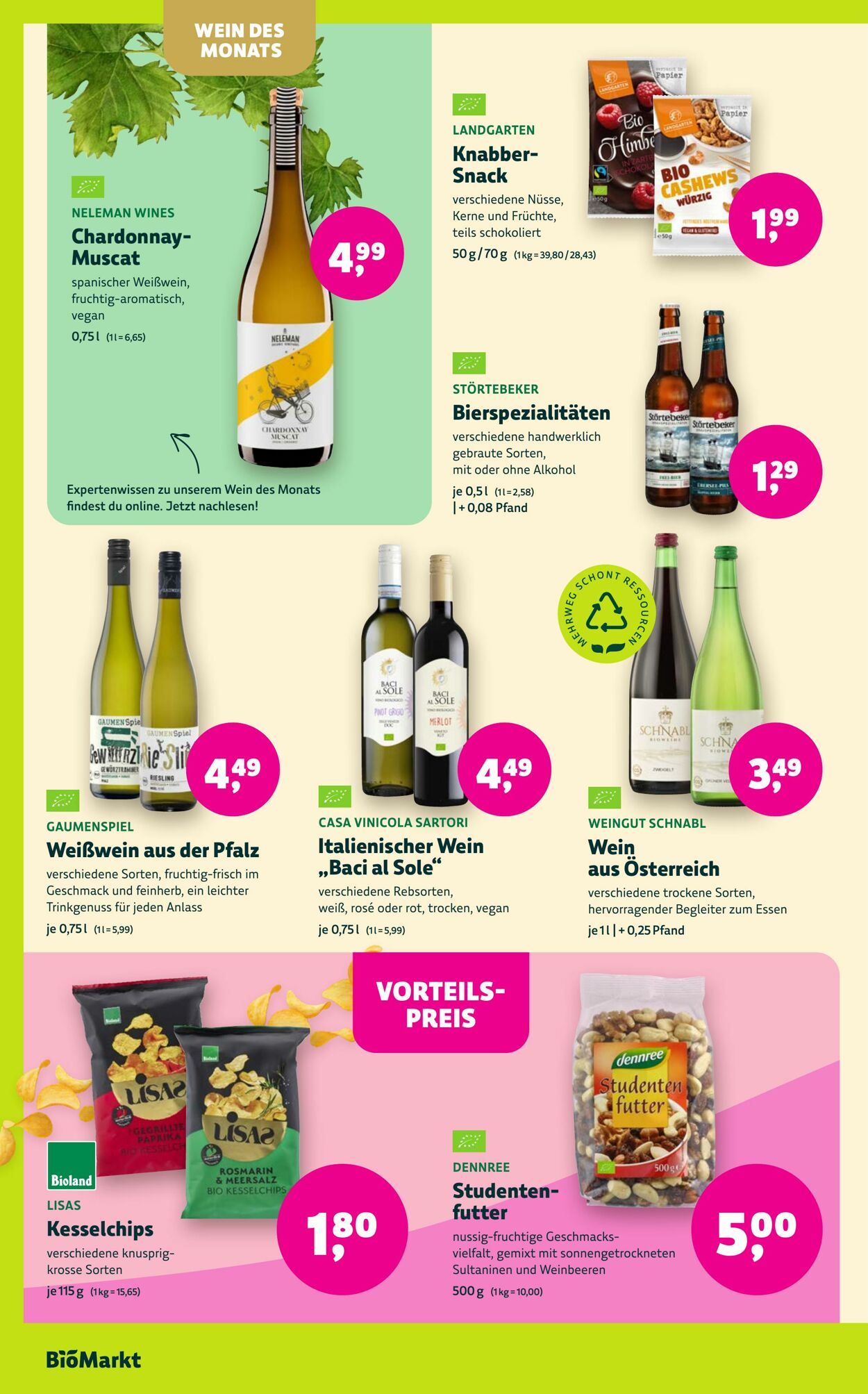 Prospekt Denn's Biomarkt vom 25.08.2025