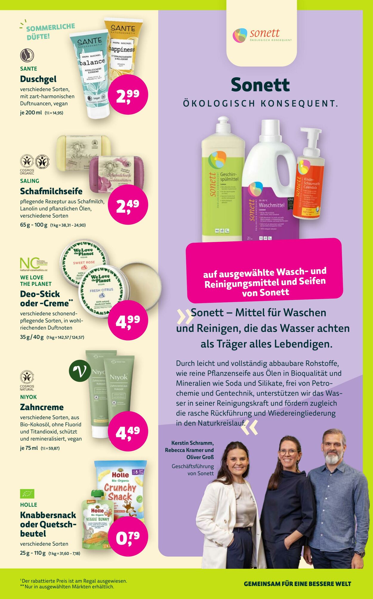 Prospekt Denn's Biomarkt vom 25.08.2025