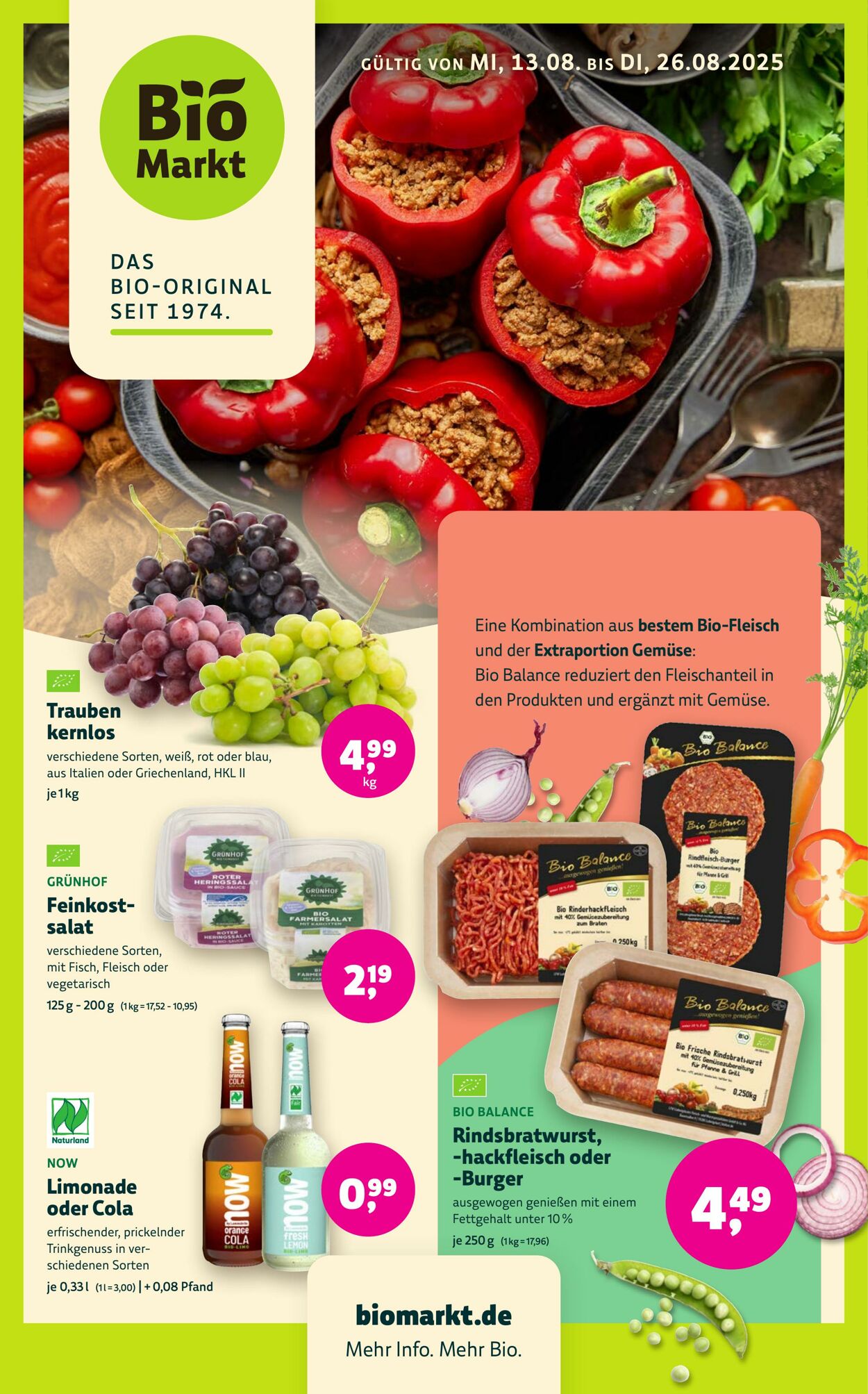 Prospekt Denn's Biomarkt vom 08.09.2025