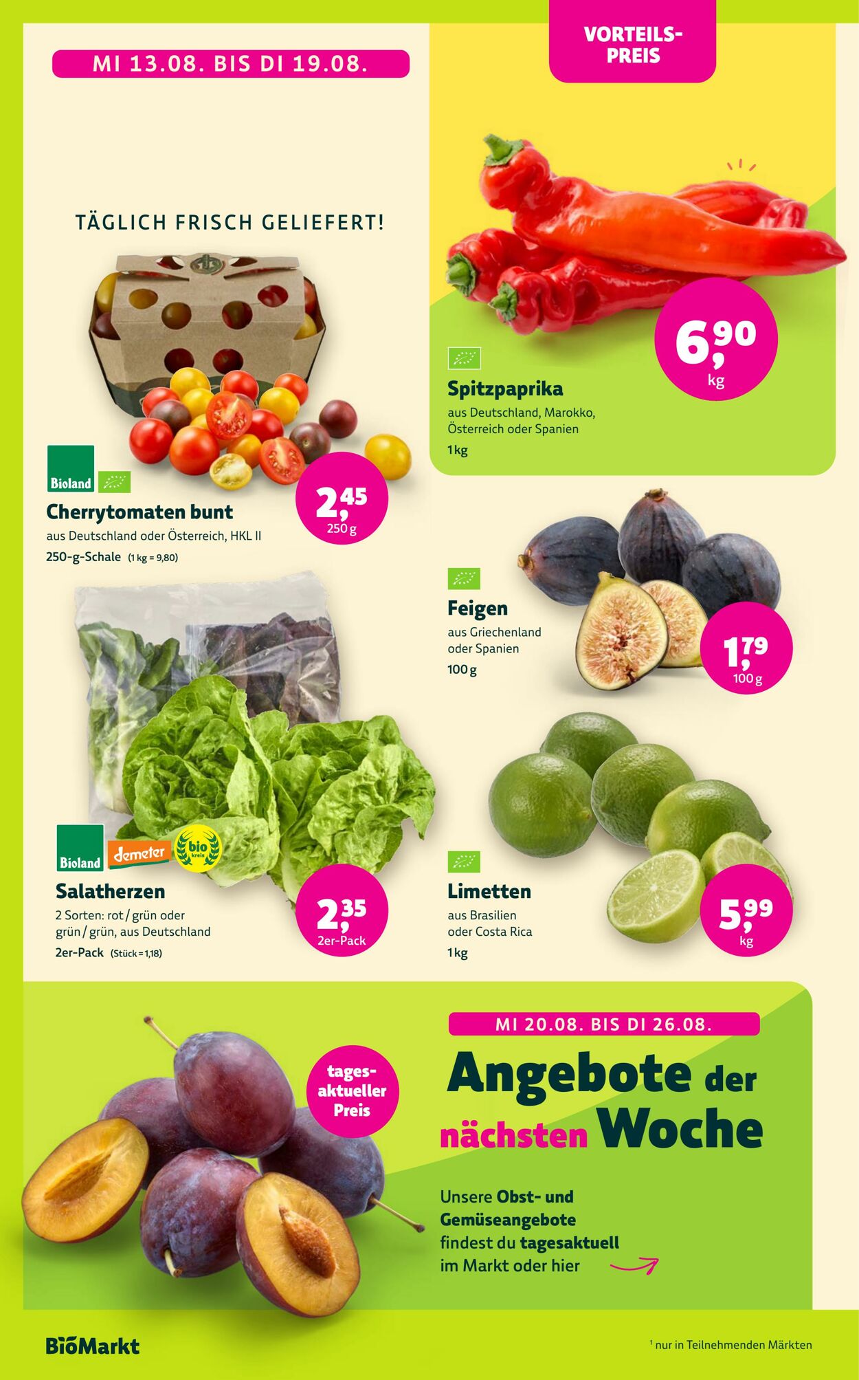 Prospekt Denn's Biomarkt vom 08.09.2025