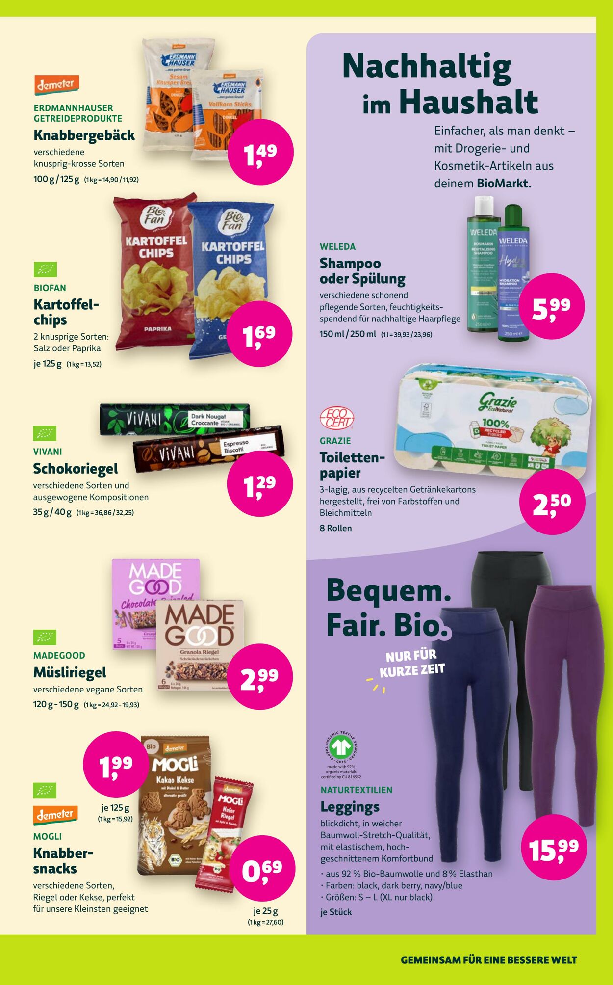 Prospekt Denn's Biomarkt vom 22.09.2025