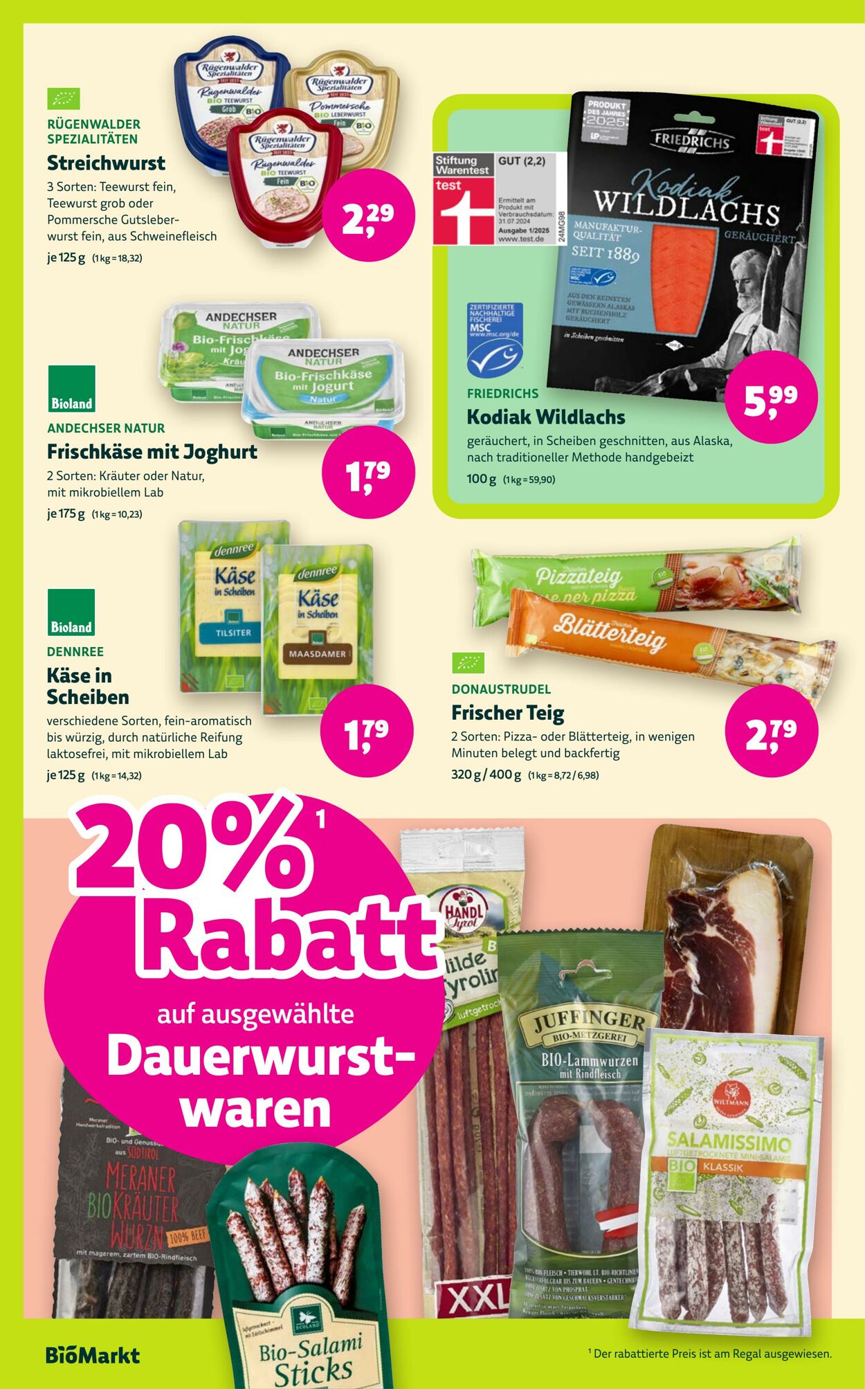 Prospekt Denn's Biomarkt vom 06.10.2025