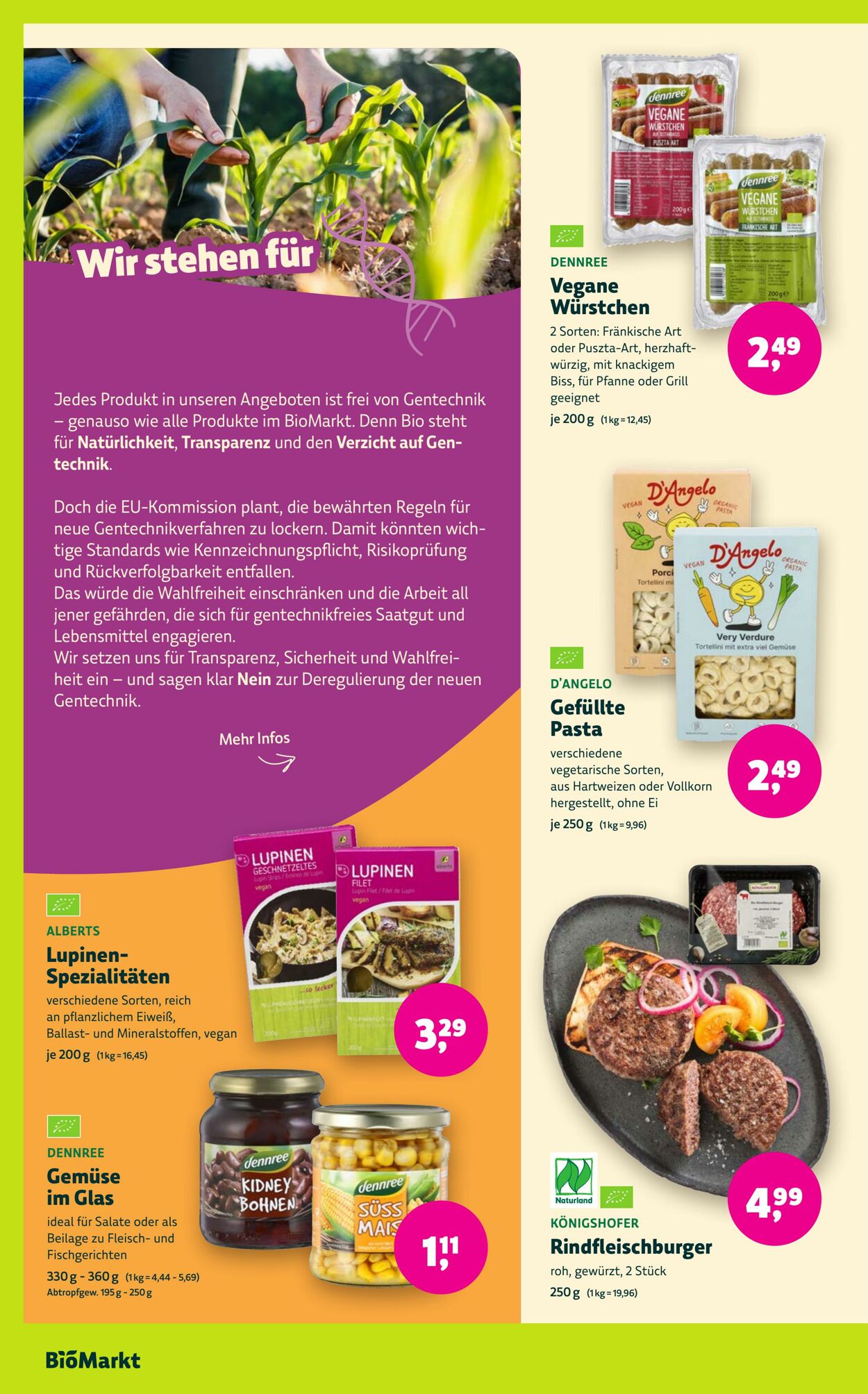 Prospekt Denn's Biomarkt vom 06.10.2025