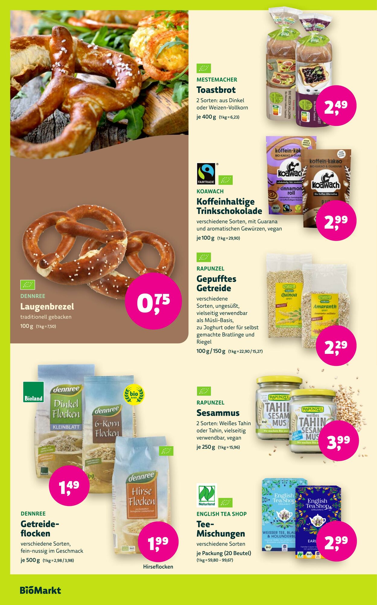 Prospekt Denn's Biomarkt vom 06.10.2025