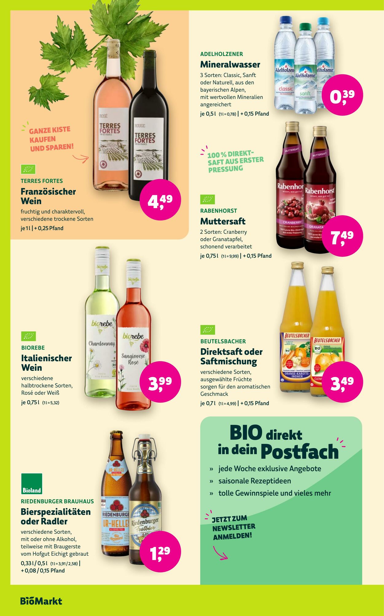 Prospekt Denn's Biomarkt vom 06.10.2025