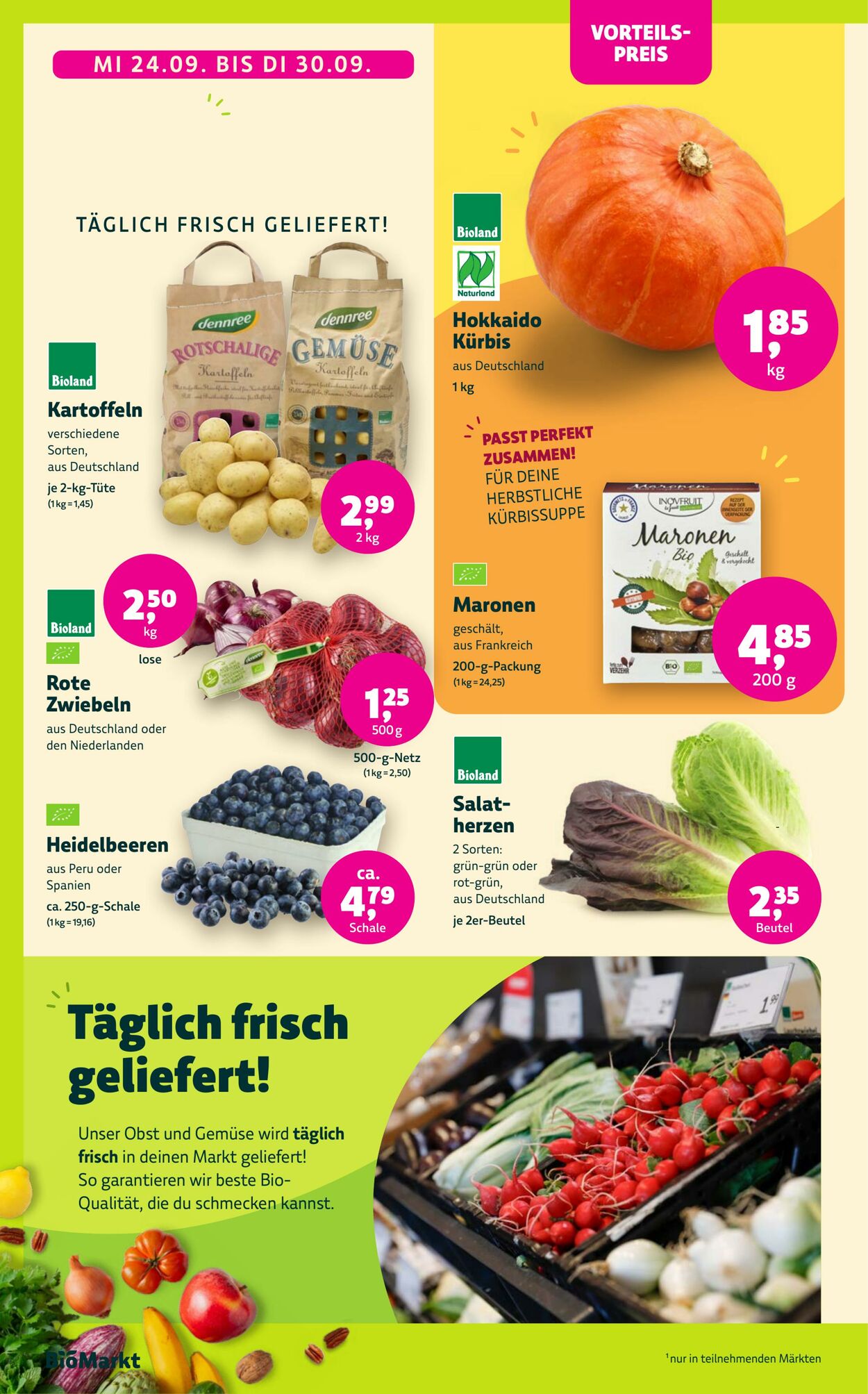 Prospekt Denn's Biomarkt vom 20.10.2025
