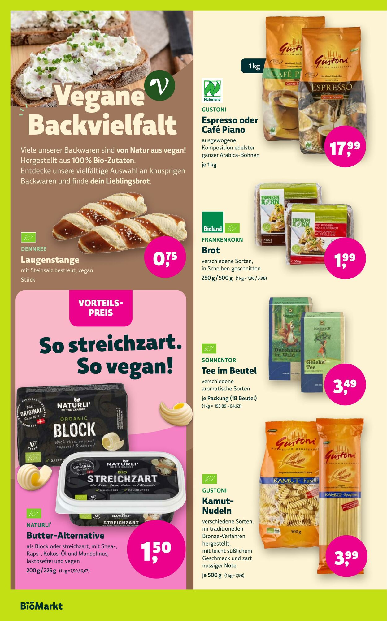 Prospekt Denn's Biomarkt vom 20.10.2025