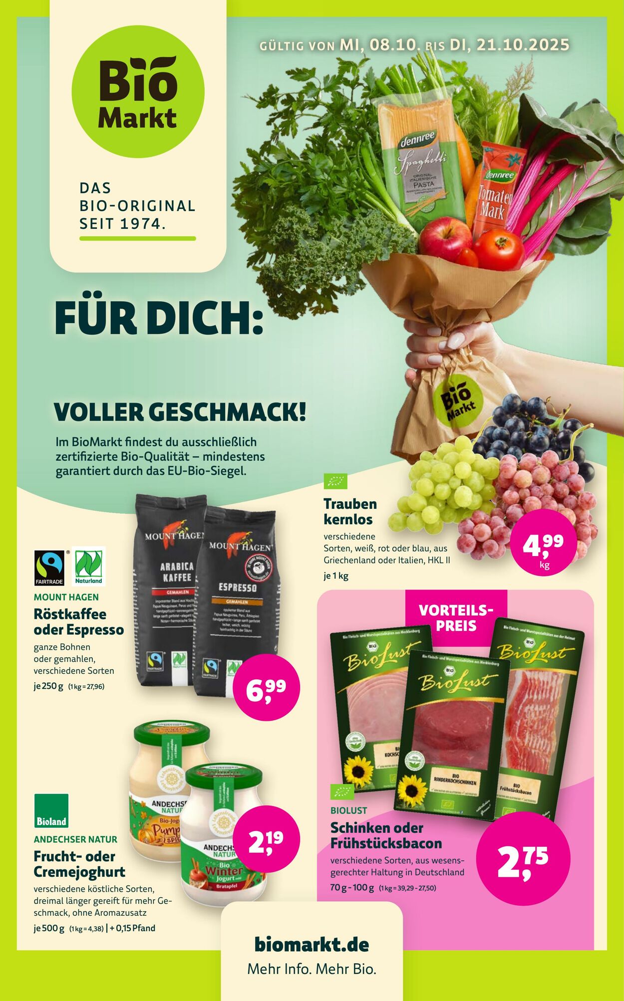 Prospekt Denn's Biomarkt vom 03.11.2025