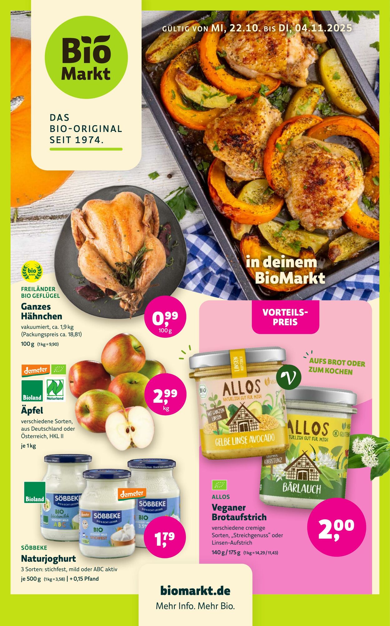 Prospekt Denn's Biomarkt vom 17.11.2025