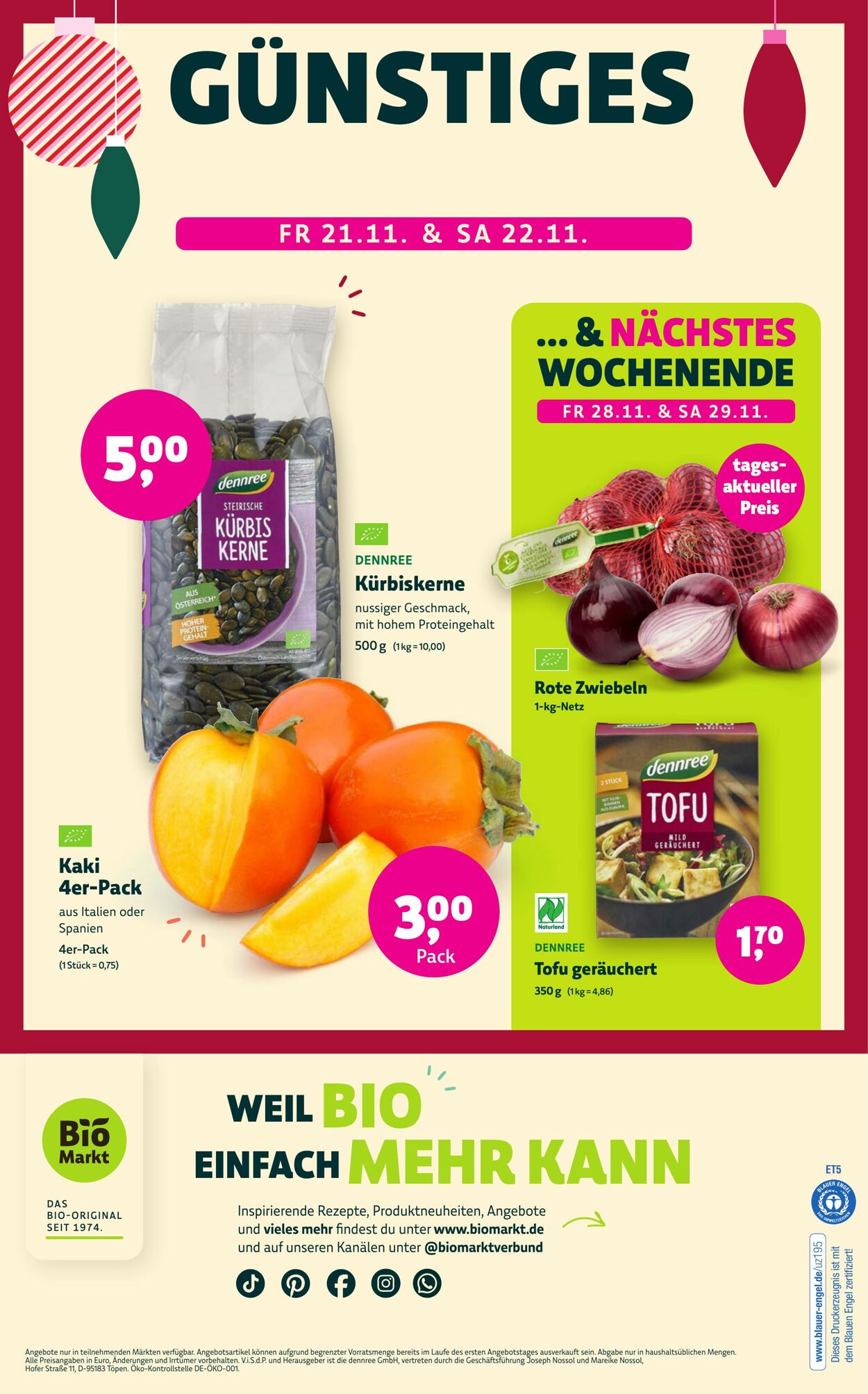 Prospekt Denn's Biomarkt vom 15.12.2025