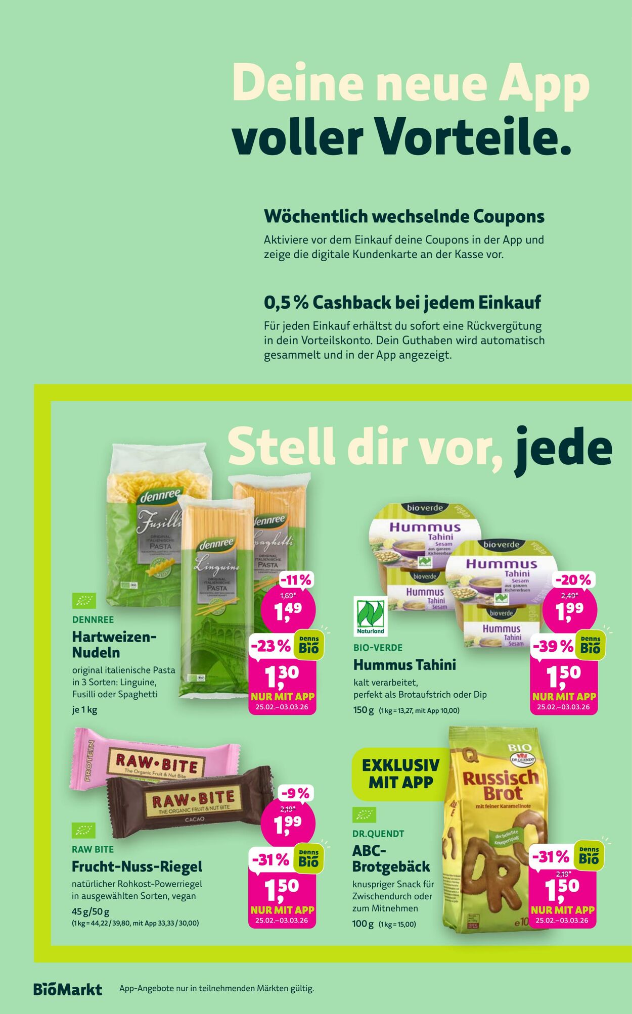 Prospekt Denn's Biomarkt vom 06.03.2026