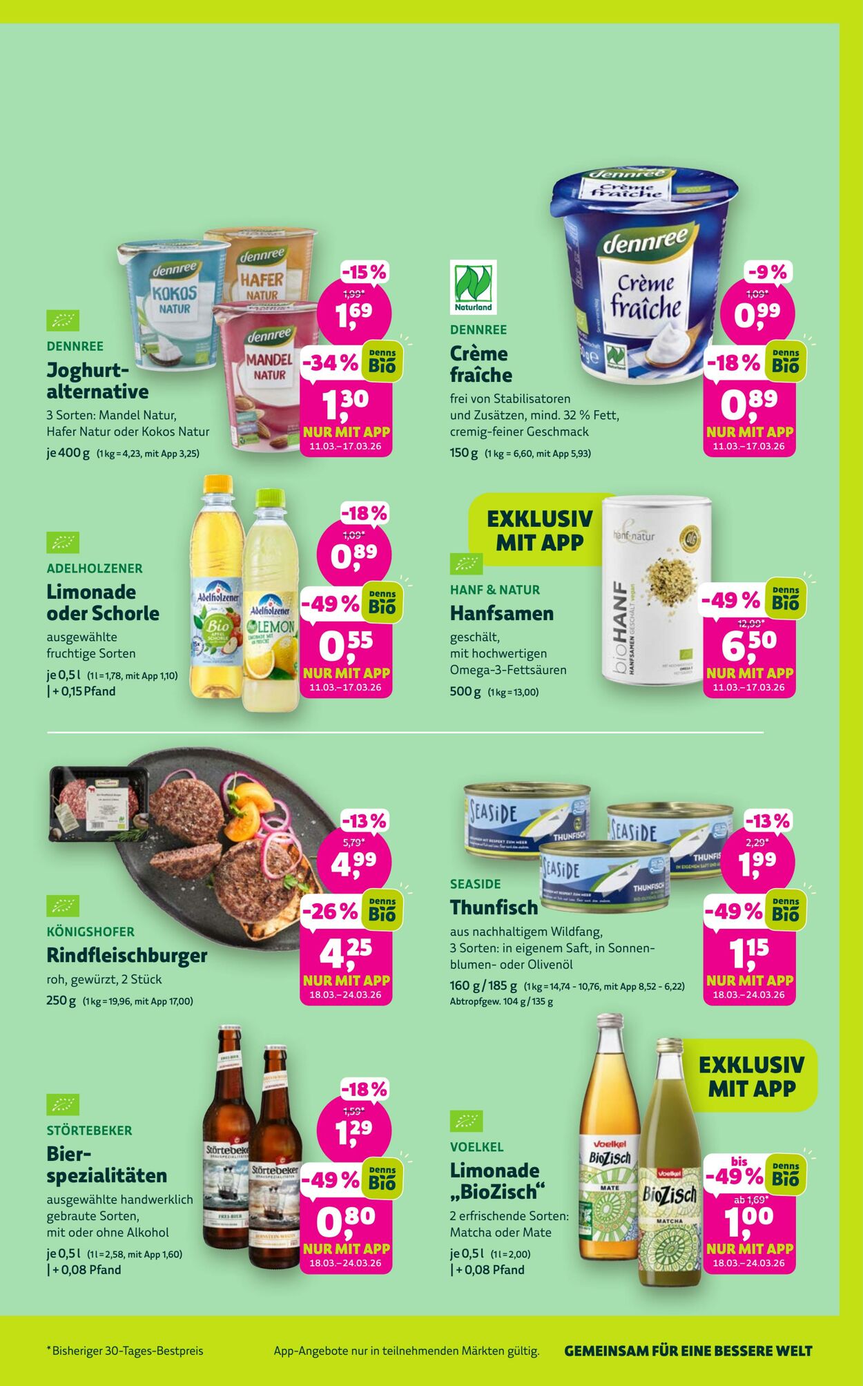 Prospekt Denn's Biomarkt vom 20.03.2026