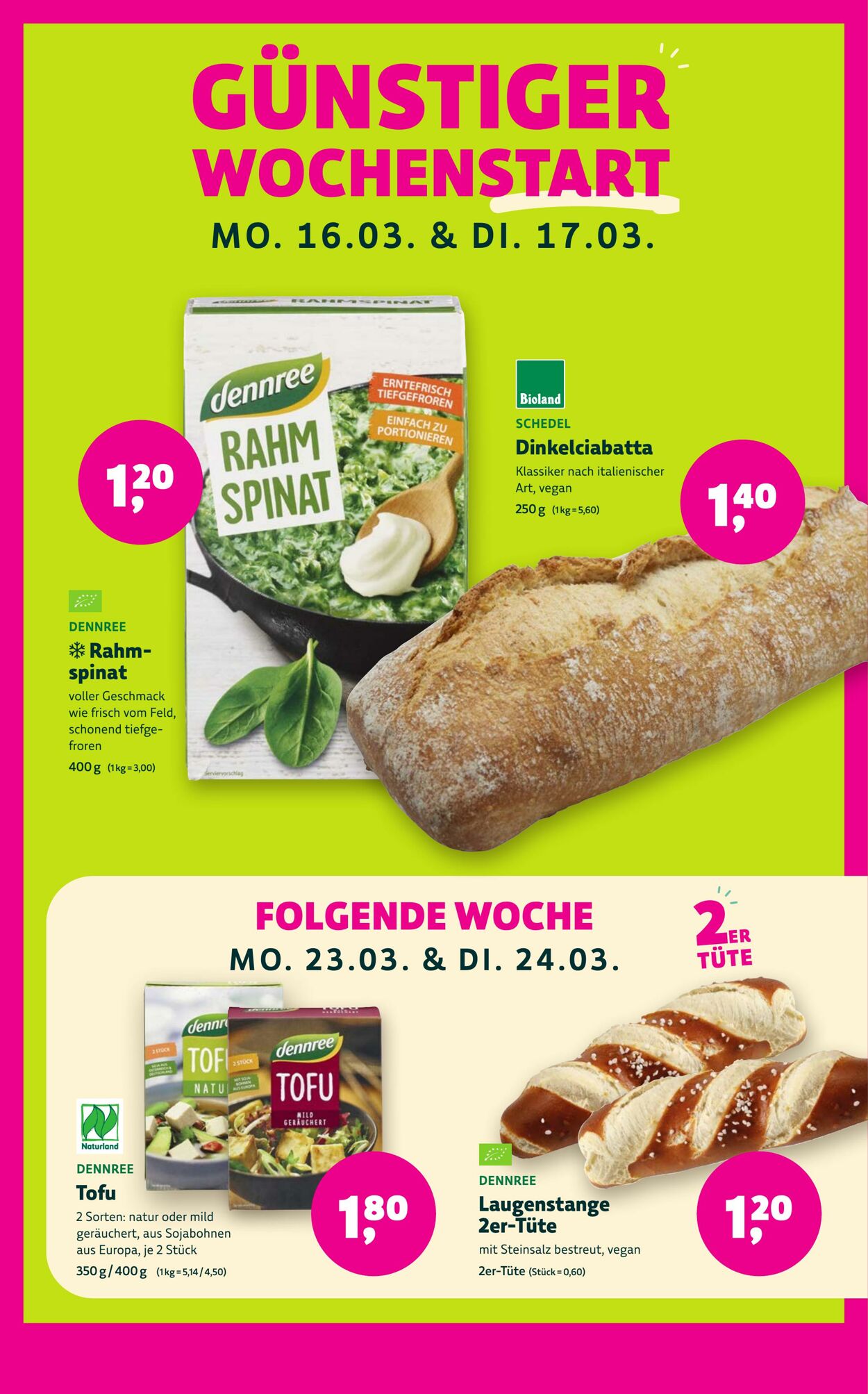 Prospekt Denn's Biomarkt vom 20.03.2026
