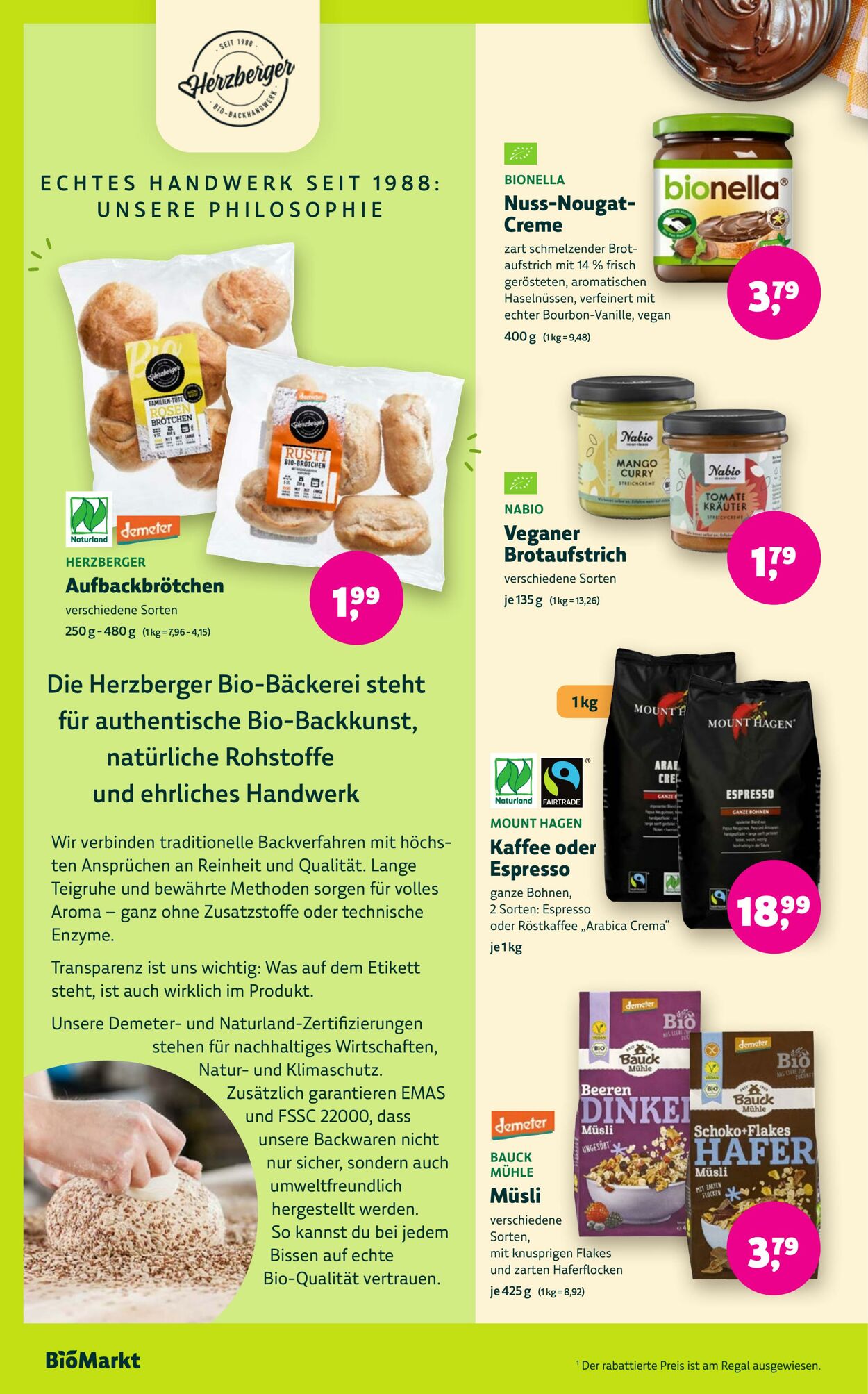 Prospekt Denn's Biomarkt vom 20.03.2026