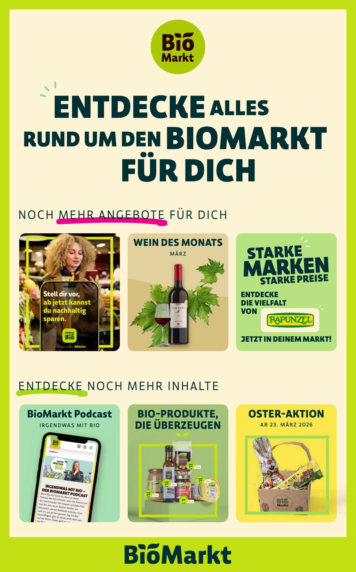 Prospekt Denn's Biomarkt vom 20.03.2026