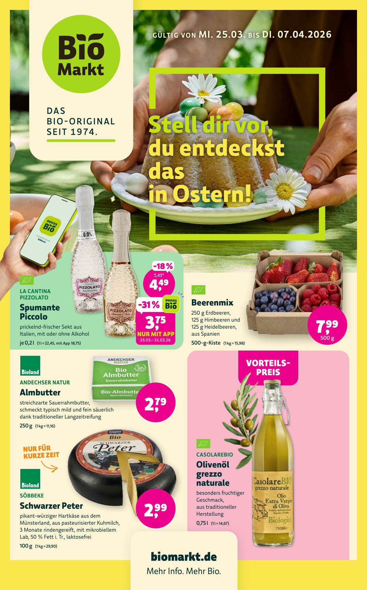 Prospekt Denn's Biomarkt vom 03.04.2026