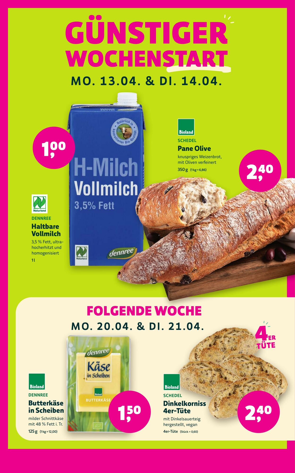 Prospekt Denn's Biomarkt vom 17.04.2026