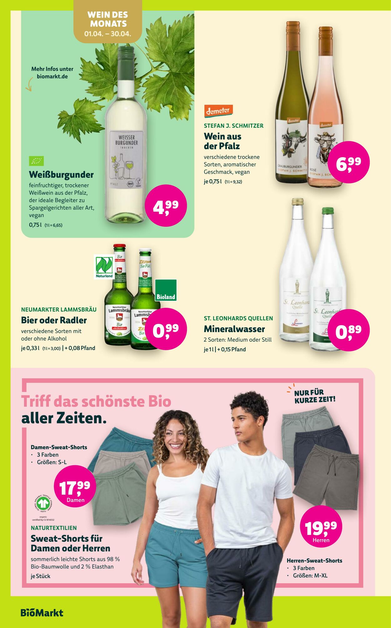 Prospekt Denn's Biomarkt vom 17.04.2026