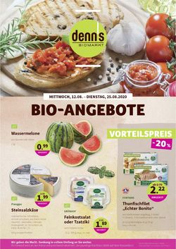 Prospekt Denn's Biomarkt vom 12.08.2020