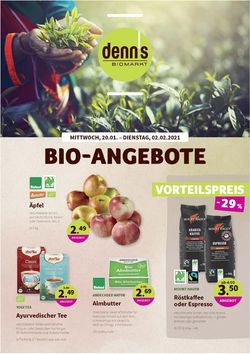 Prospekt Denn's Biomarkt vom 20.01.2021