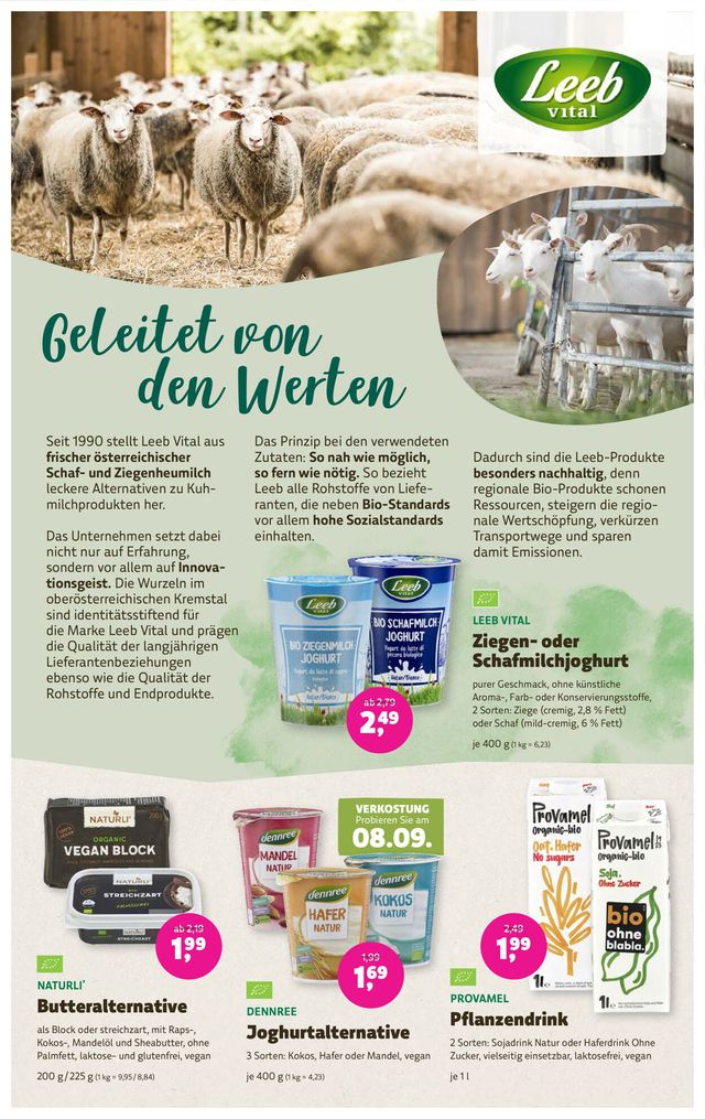 Prospekt Denn's Biomarkt vom 30.08.2023