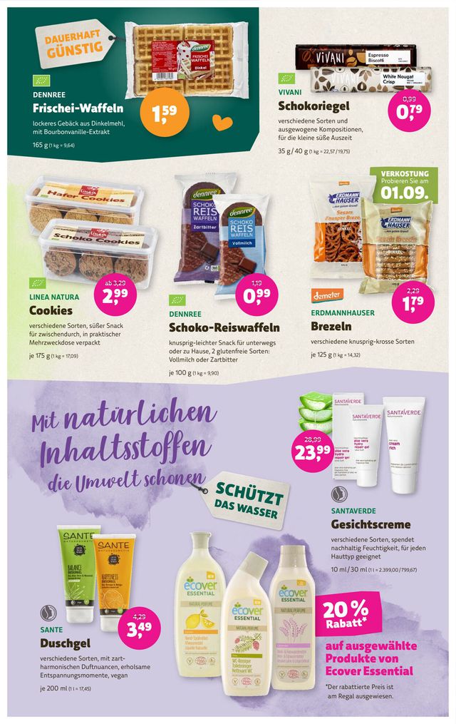 Prospekt Denn's Biomarkt vom 30.08.2023