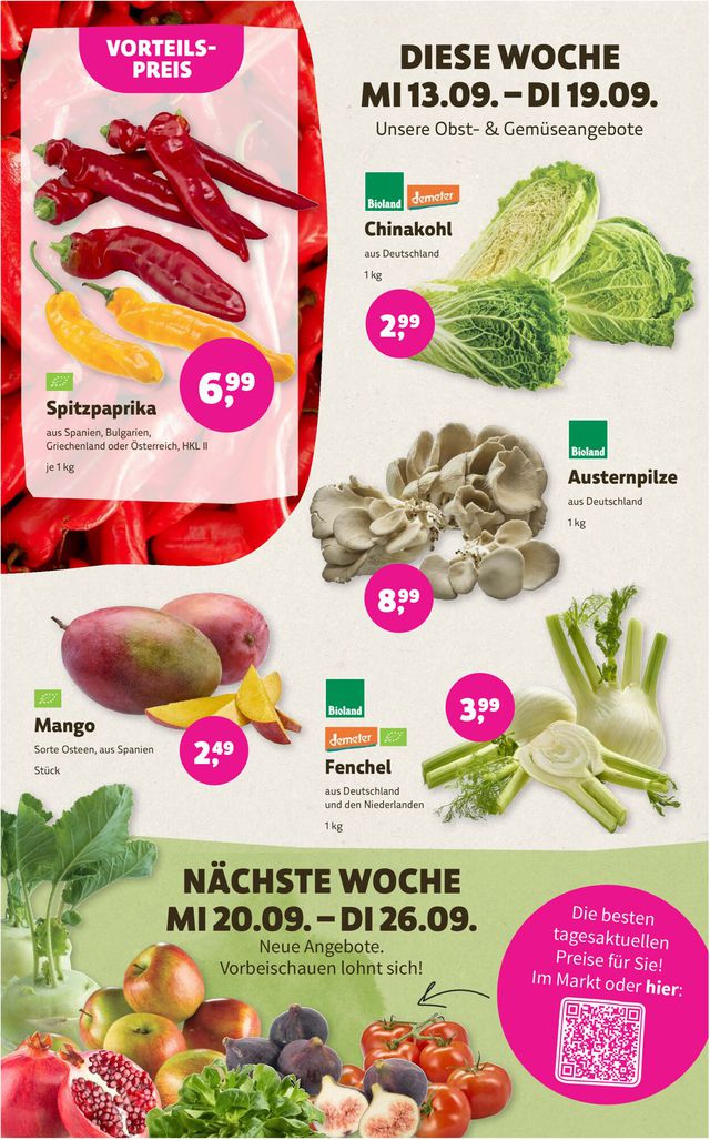 Prospekt Denn's Biomarkt vom 12.09.2023