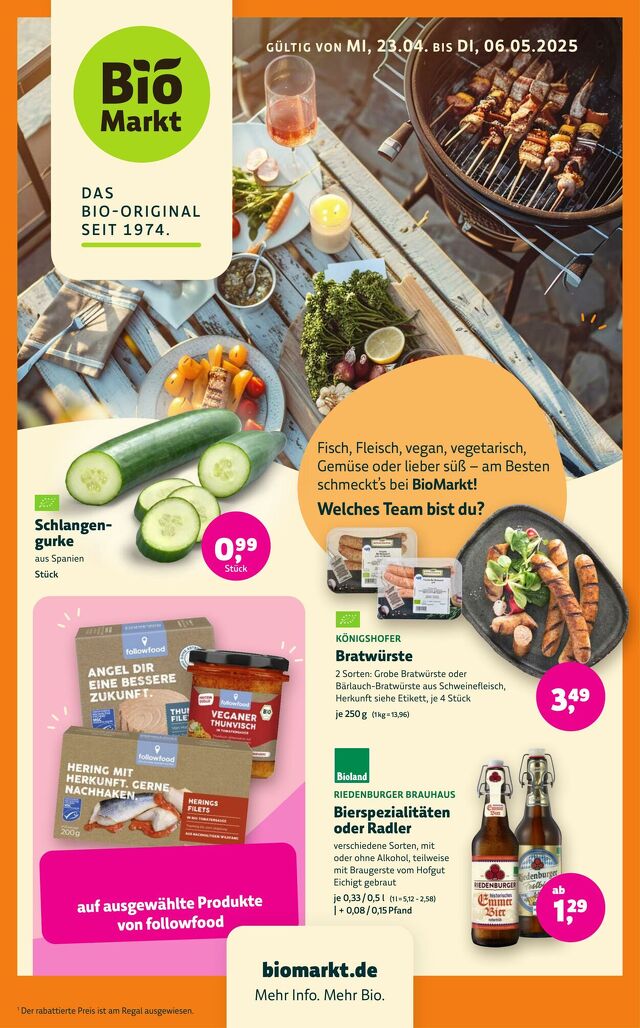 Prospekt Denn's Biomarkt vom 05.05.2025