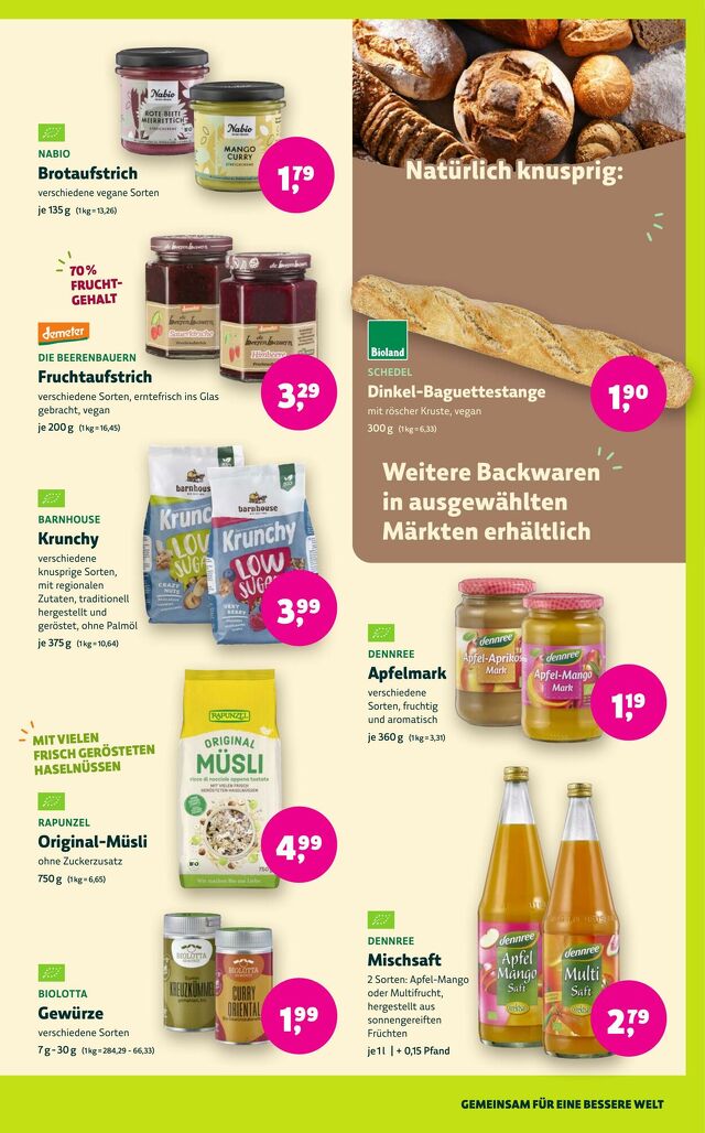 Prospekt Denn's Biomarkt vom 05.05.2025