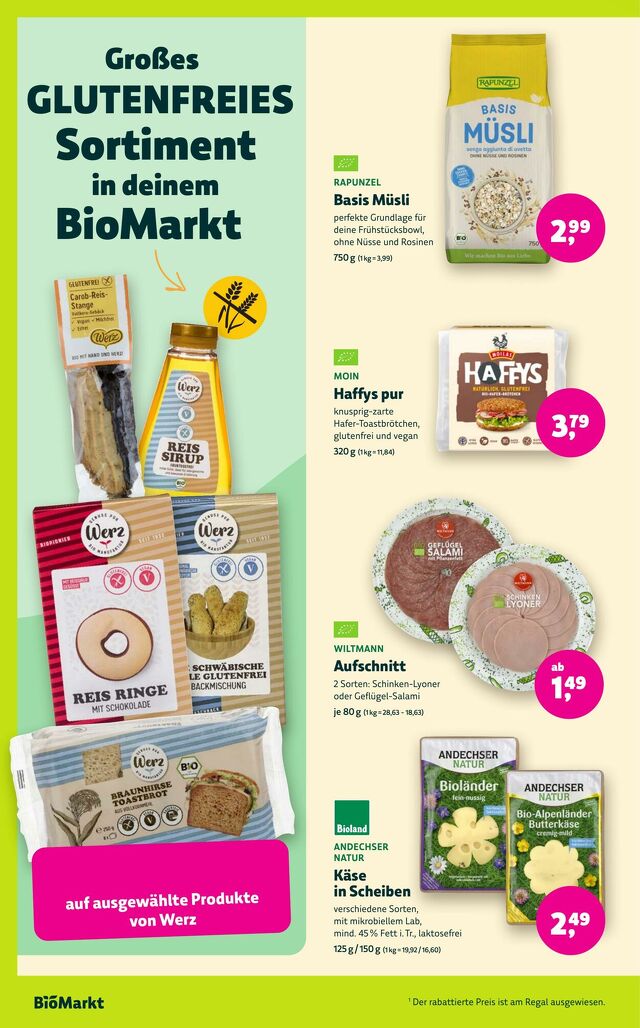 Prospekt Denn's Biomarkt vom 28.07.2025