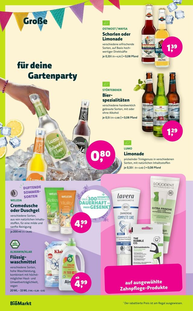 Prospekt Denn's Biomarkt vom 28.07.2025