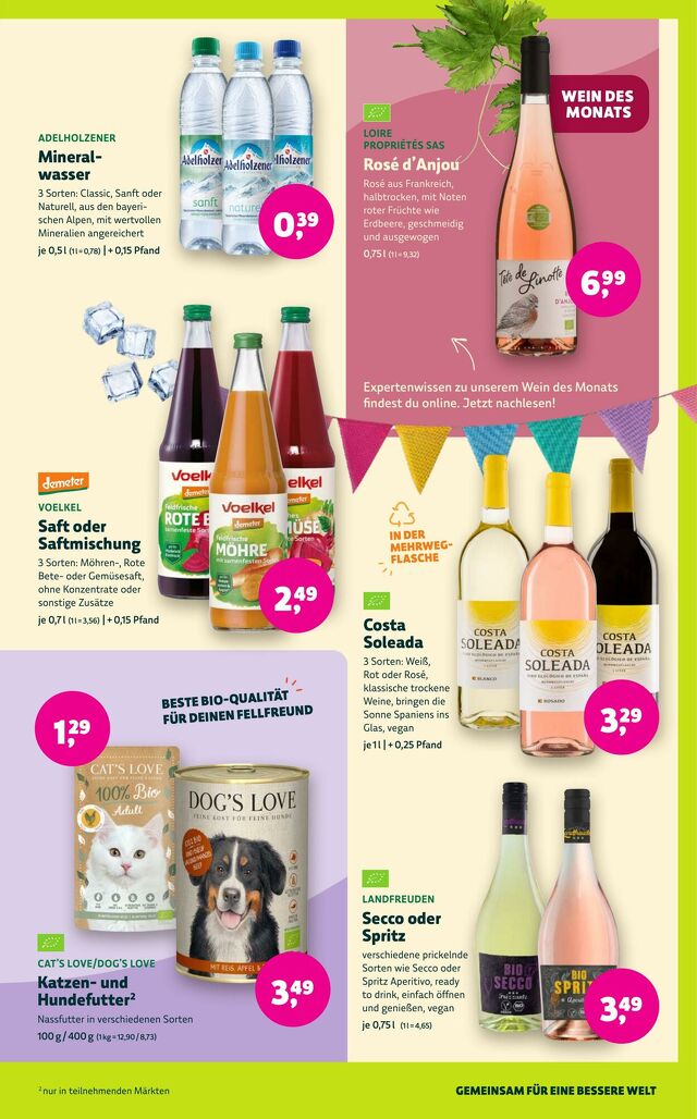 Prospekt Denn's Biomarkt vom 28.07.2025
