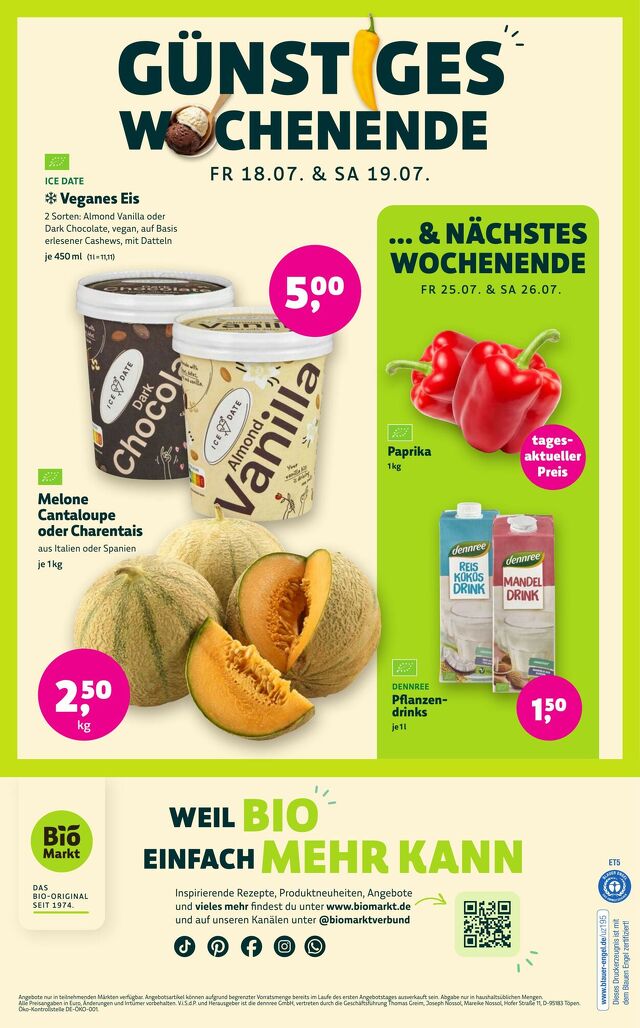 Prospekt Denn's Biomarkt vom 11.08.2025