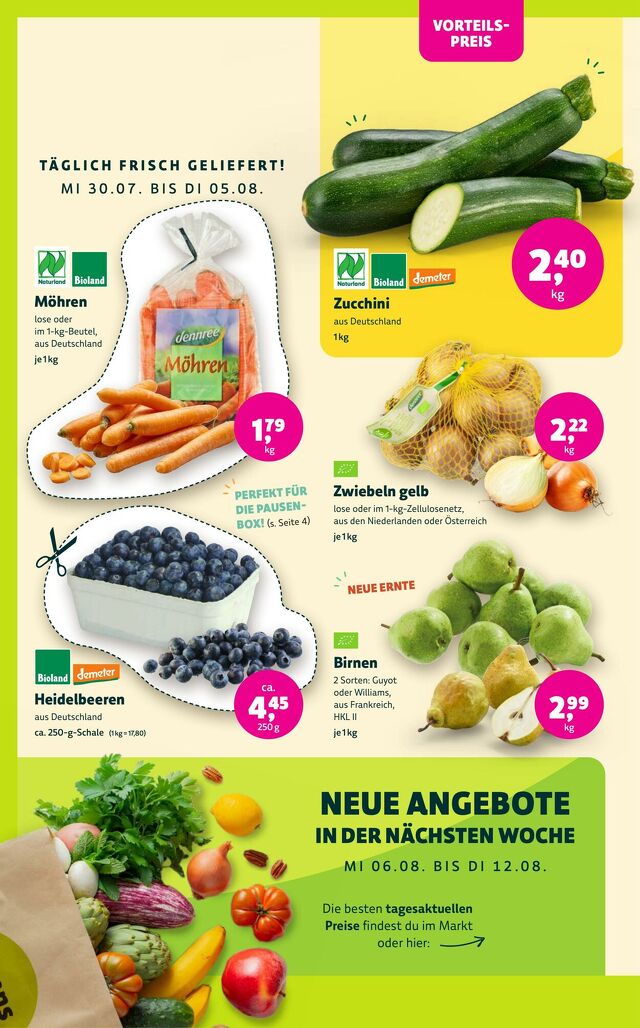 Prospekt Denn's Biomarkt vom 25.08.2025