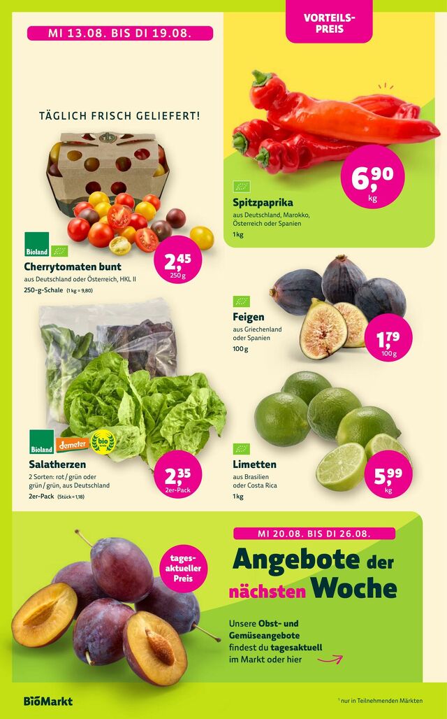 Prospekt Denn's Biomarkt vom 08.09.2025