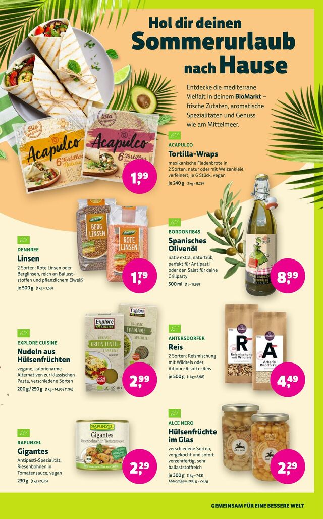 Prospekt Denn's Biomarkt vom 08.09.2025