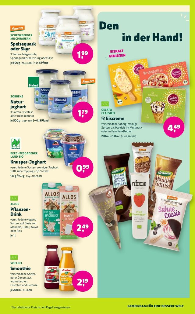 Prospekt Denn's Biomarkt vom 22.09.2025