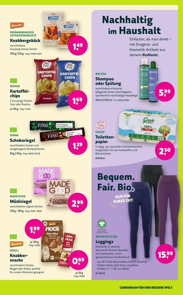 Prospekt Denn's Biomarkt vom 22.09.2025