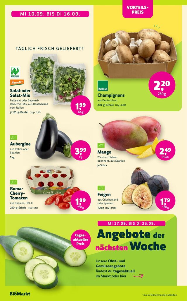 Prospekt Denn's Biomarkt vom 06.10.2025