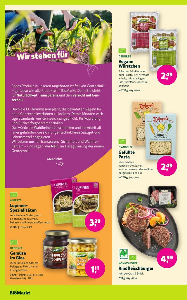 Prospekt Denn's Biomarkt vom 06.10.2025