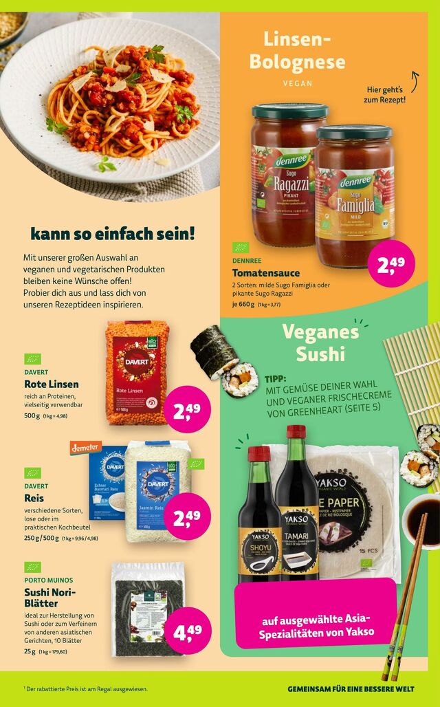Prospekt Denn's Biomarkt vom 20.10.2025