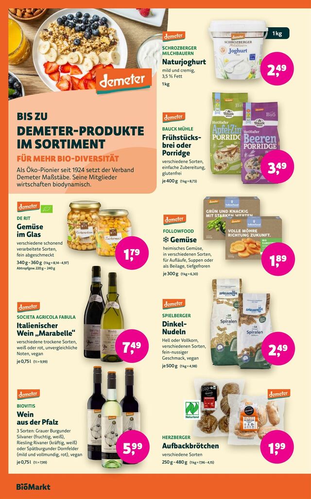 Prospekt Denn's Biomarkt vom 03.11.2025